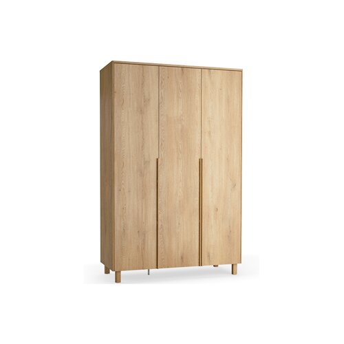 3-door wardrobe with lighting Well