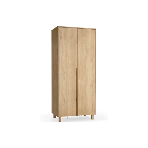 2-door wardrobe with lighting Well