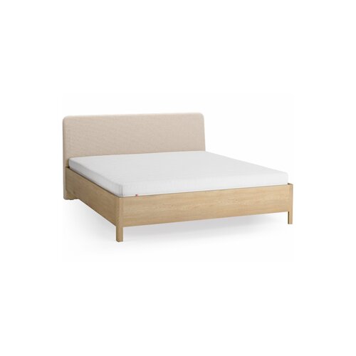 Bed 180x200 with upholstered slanted headboard Well