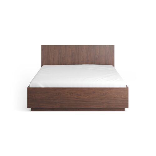 Bed 160x200 with straight panel headboard Sova