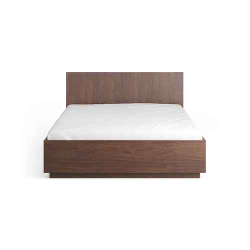 Bed 160x200 with straight panel headboard Sova