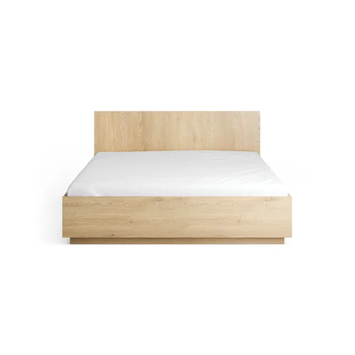 Bed 180x200 with straight panel headboard Sova