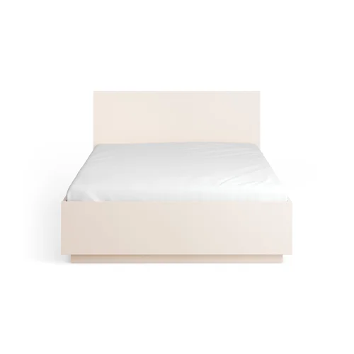 140x200 bed with straight panel headboard Sova