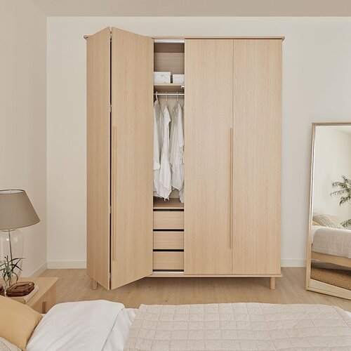 4-door wardrobe OMM arrangement