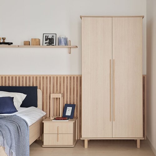 2-door wardrobe OMM arrangement
