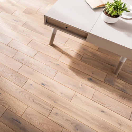 SKANDINAVIEN Solid floor board 1-strip Maloren Oak arrangement