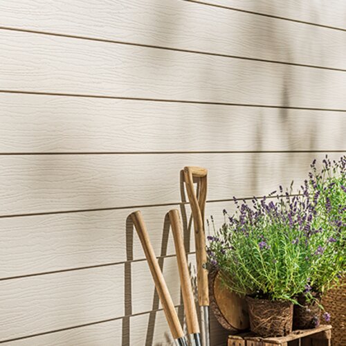 Facade cladding, Kerrafront, Classic, Claystone, single panel arrangement