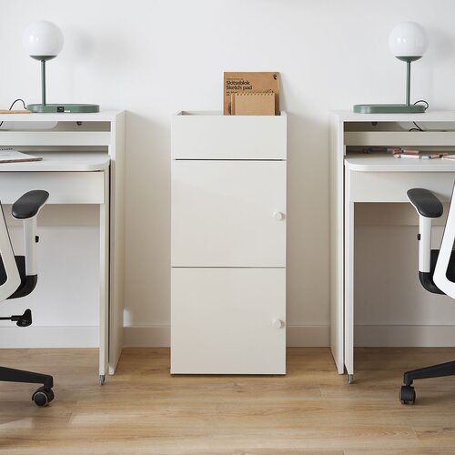 Pedestal for extension desk Reli arrangement
