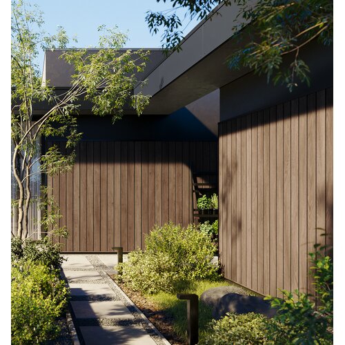 Solvo SO-01 Chocolate Oak V-Black arrangement