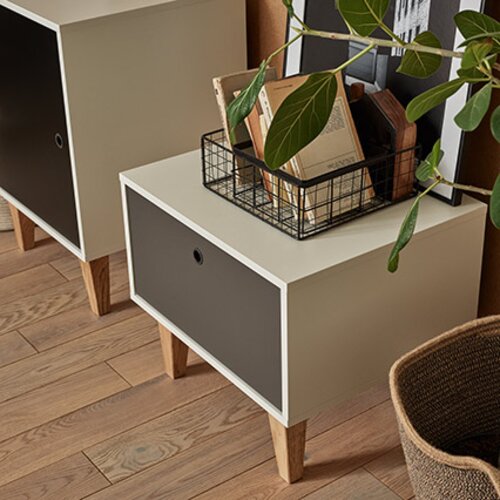 Bedside table Concept arrangement