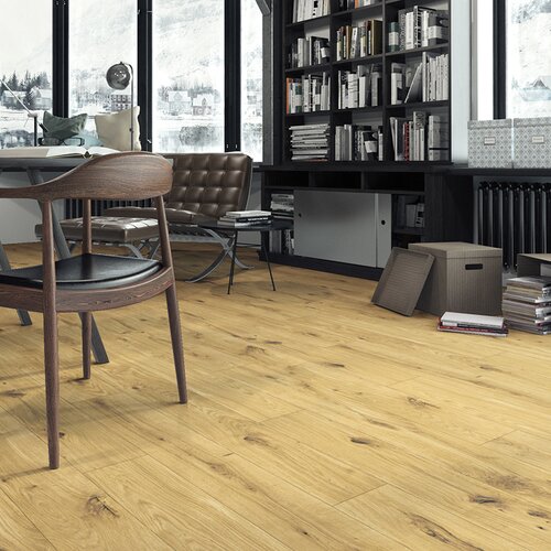 Panele podłogowe SWISS KRONO Platinium Terra Aqua Block Dąb Bodrum D450574 aranżacja