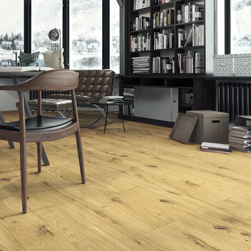 Panele podłogowe SWISS KRONO Platinium Terra Aqua Block Dąb Bodrum D450574 aranżacja