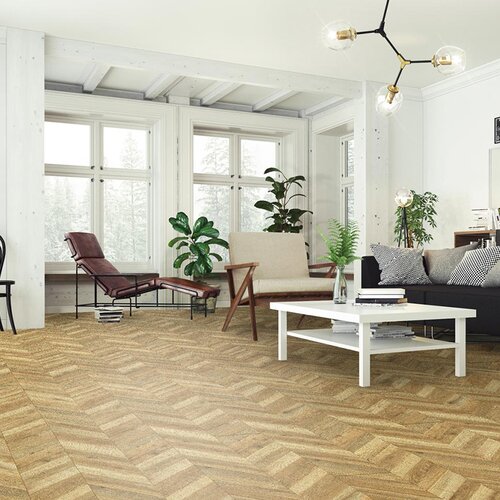 Panele podłogowe Panele podłogowe SWISS KRONO Platinium Paloma Aqua Block Dąb Umberto D80194 aranżacja