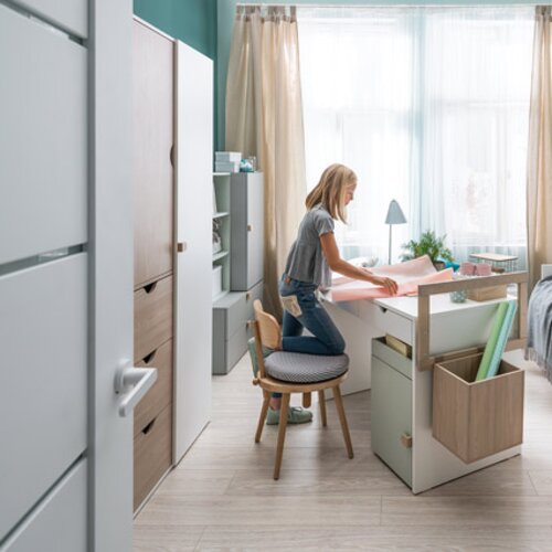 3-door wardrobe Stige arrangement