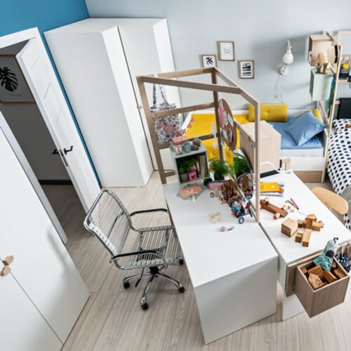 Corner wardrobe Stige arrangement
