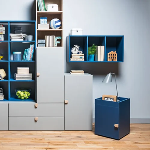 Wall shelf Stige arrangement
