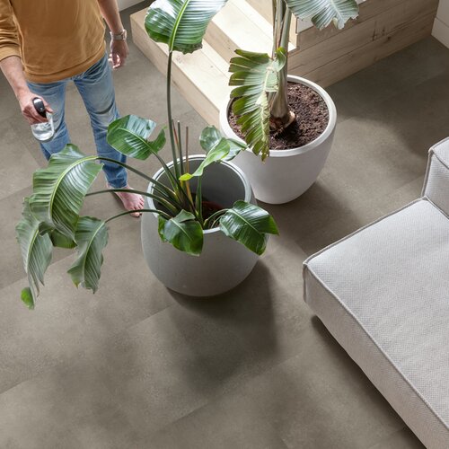 Panele winylowe Quick Step Illume Beton cloudy AVMTU40273 aranżacja
