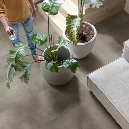 Panele winylowe Quick Step Illume Beton cloudy AVMTU40273 aranżacja