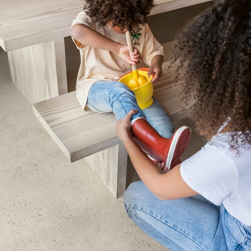 Panele winylowe Quick Step Illume Beton oyster AVMTU40275 aranżacja
