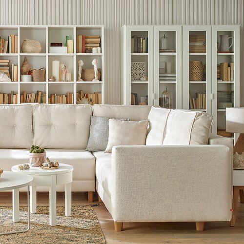 Large corner sofa bed Todos arrangement