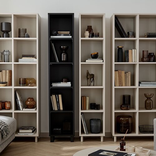 Single bookcase 1x5 Simple arrangement