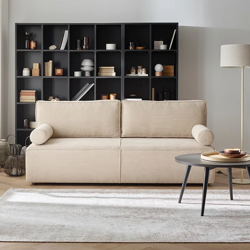 Sofa 3-osobowa z funkcją spania Solis aranżacja