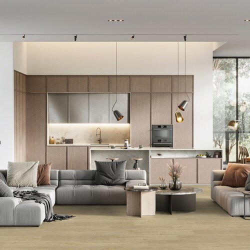 Podłoga winylowa Gerflor Senso Unik Madera Beige aranżacja