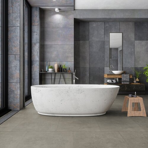 Podłoga winylowa Gerflor Senso Unik Suave Grey aranżacja