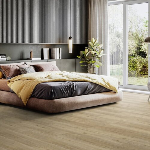 Podłoga winylowa GERFLOR Senso Premium Rigid Acoustic Columbia Taupe aranżacja