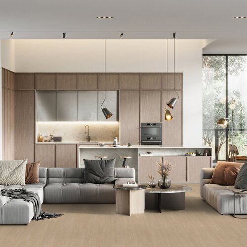 Podłoga winylowa GERFLOR Senso Premium Rigid Acoustic Country Beige aranżacja