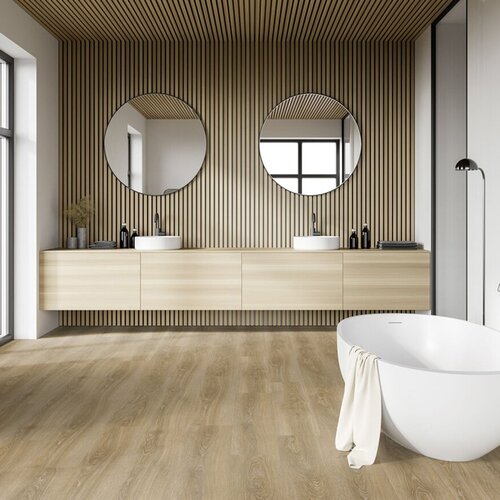Podłoga winylowa GERFLOR Senso Premium Rigid Acoustic Meadow Spring Honey aranżacja