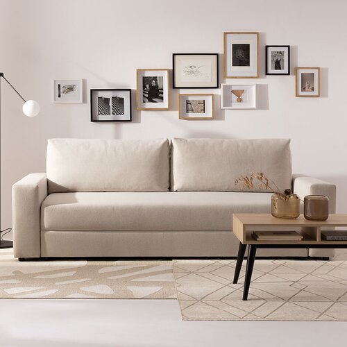 3-seater sofa with sleeping function Wing arrangement