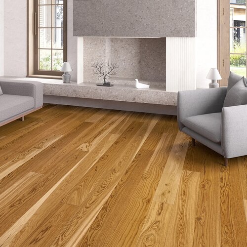 Podłoga drewniana Barlinek Pure Line Dąb Colorado Grande aranżacja