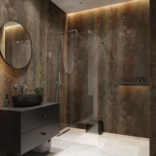 Idevo Mineral wall Oxyd 280x110 cm arrangement