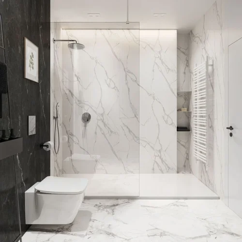 Mineralne płyty ścienne Idevo Elegance 280x110 cm aranżacja