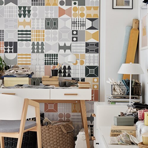 Kerradeco Tiled Patterns Multiform. arrangement