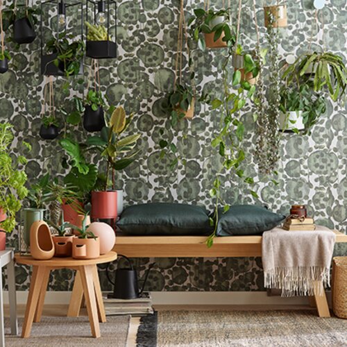 Kerradeco Floral Hanging Plants arrangement