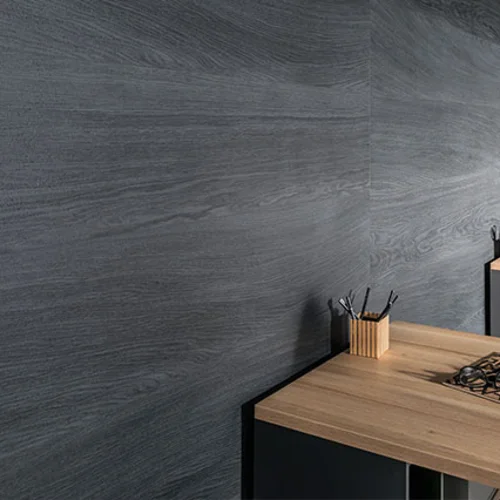 Kerradeco Wood Line Wood Carbon aranżacja