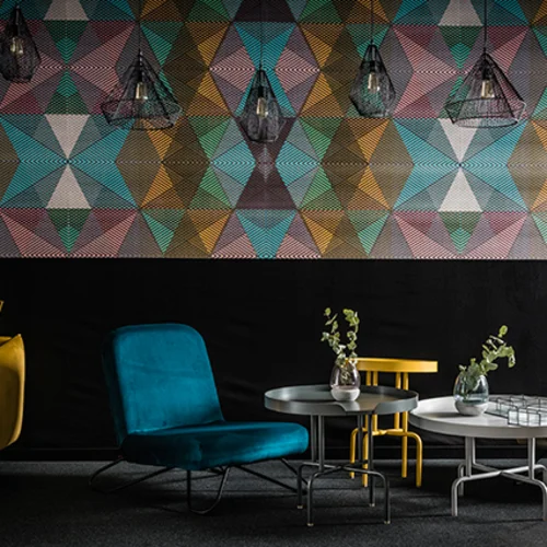 Kerradeco Geometric Cafe aranżacja