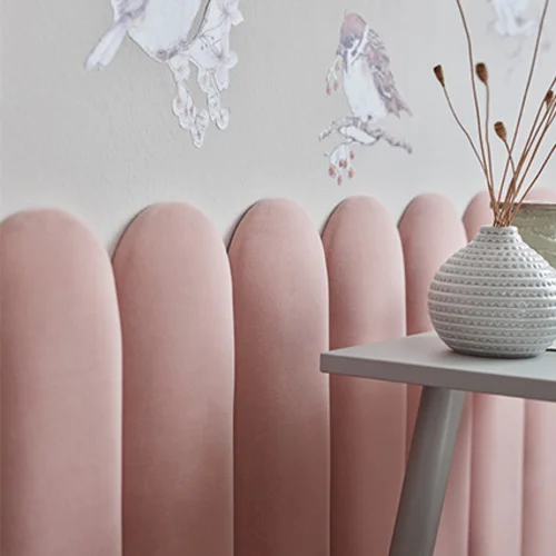 Upholstered panel Oval 1 Soform arrangement