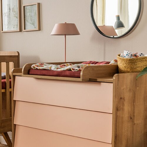 Dresser changer for dresser with 3-drawers Vintage arrangement