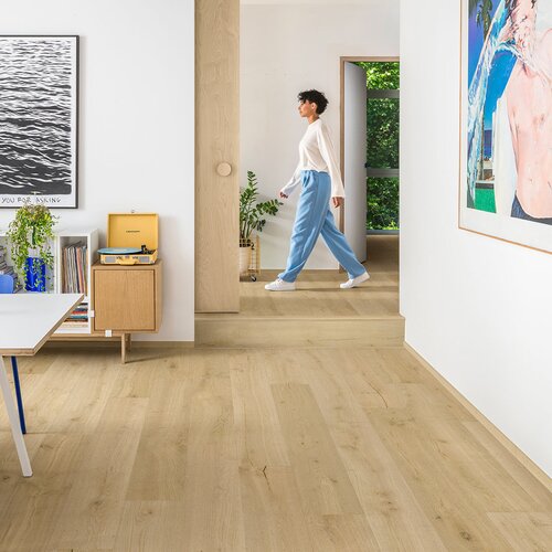 Panele podłogowe QUICK STEP Impressive Dąb Bawełniany IM8254 arrangement