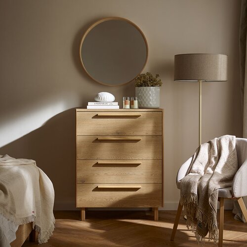 Dresser with 4 drawers Well arrangement