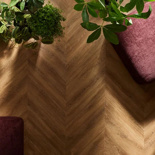 VINTRA SPC Flooring Calvi Oak arrangement