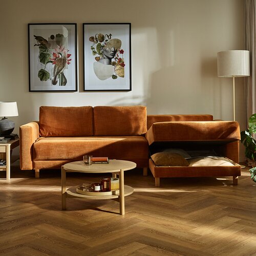 Corner sofa bed Todos Plus arrangement
