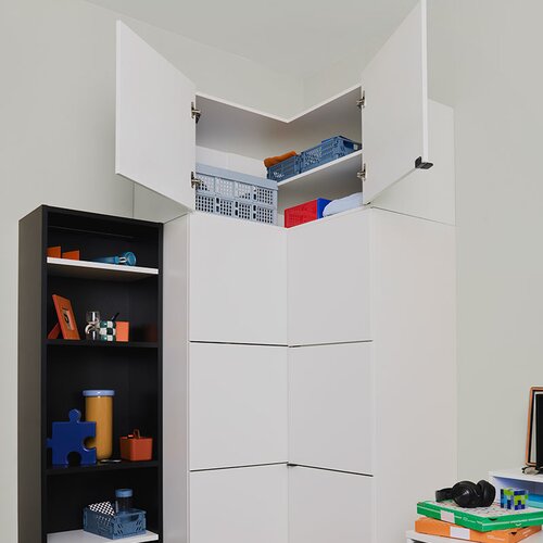 Top extension for corner wardrobe Young Users Next arrangement