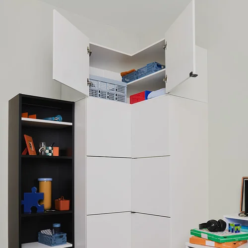Top extension for corner wardrobe Young Users Next arrangement