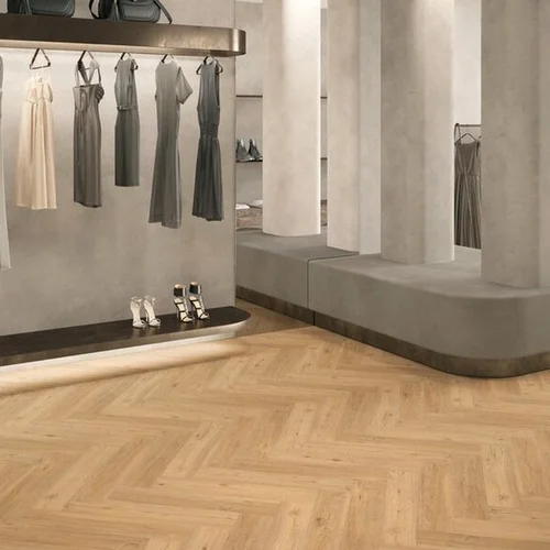 Podłoga winylowa GERFLOR Creation 55 Clic Acoustic z podkładem HB Ballerina aranżacja