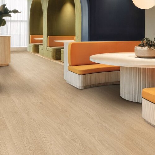 Podłoga winylowa GERFLOR Creation 55 Clic Acoustic z podkładem Lounge Oak Beige aranżacja