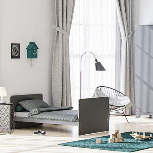 Cot bed 70x140 cm Leaf arrangement